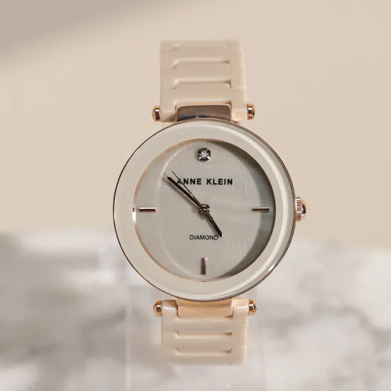 Anne Klein Ceramic Bracelet Women's Watch