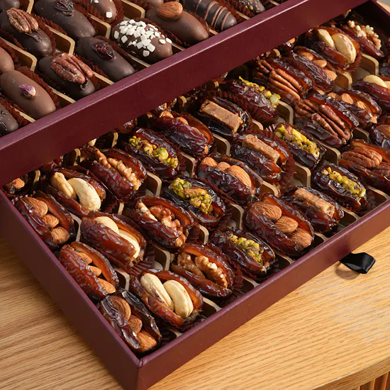 The Datery Double Deck Stuffed Dates Box