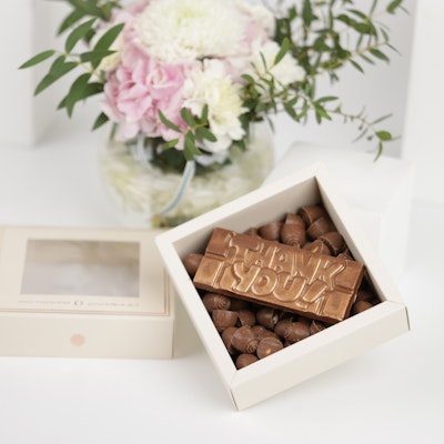 Ghazl Mini Thank you Chocolate Box | Elegant Vase