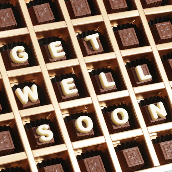 NJD Get Well Soon Chocolate Box