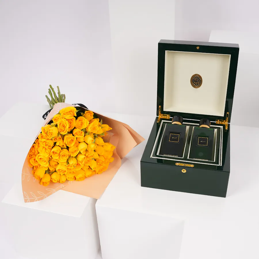 Saad Bashammakh Perfumes Set 50ml | Yellow Roses 4