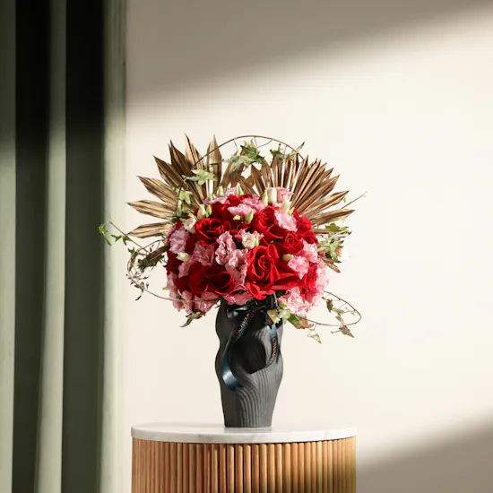 Velvet Petals Vase