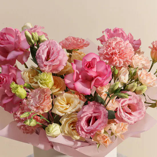 The Wonder Pink Flowers Box