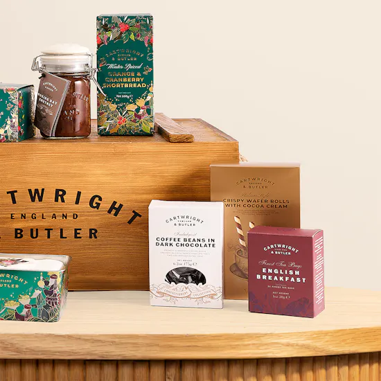 Cartwright & Butler Festive Crate | Love Roses Bouquet ♡