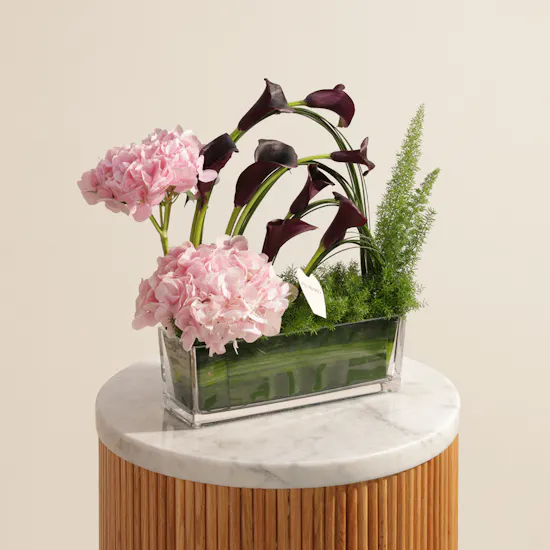 Midnight Sonata Flower Vase