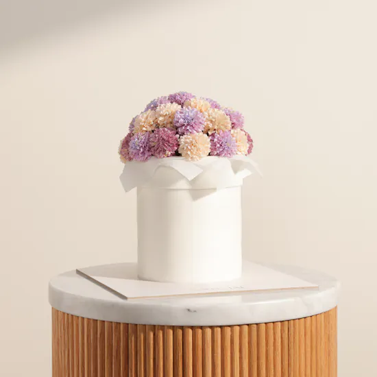 B Social Flowers Cake
