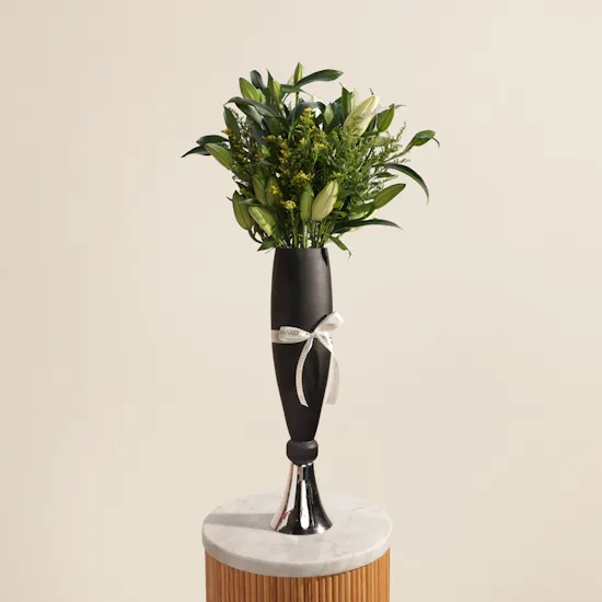 Timeless Attractive White Lily Vase