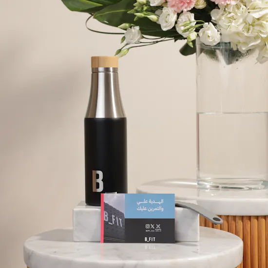 B_Fit Gym Membership Gift Set | Magical Flowers Vase