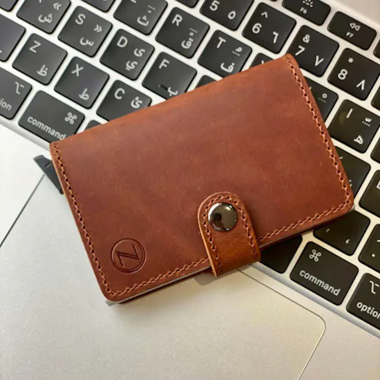 ZUS Genuine Leather Wallet | Brown