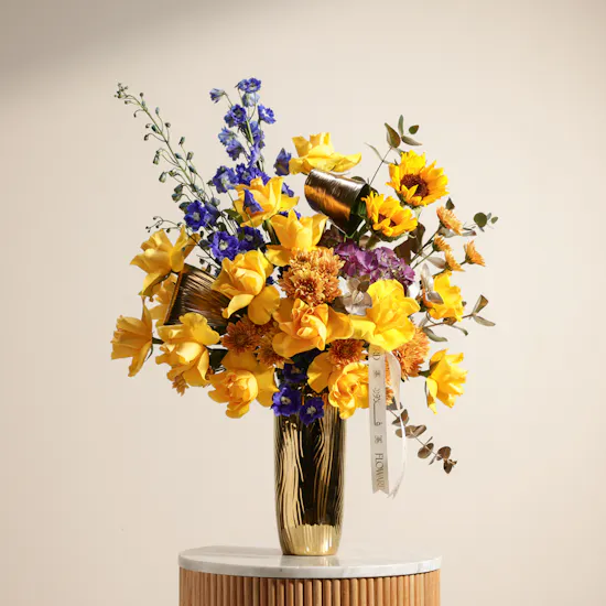 Blush Poetry Flower Vase