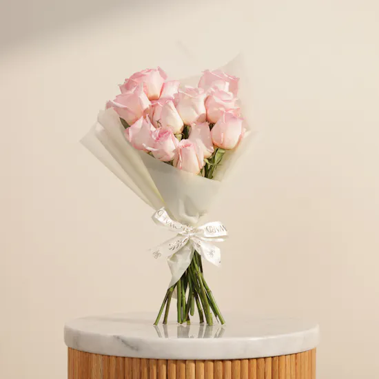 Pink Aura Roses Bouquet