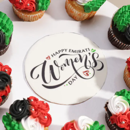 Mister Baker Emirati Women’s Day Cupcakes