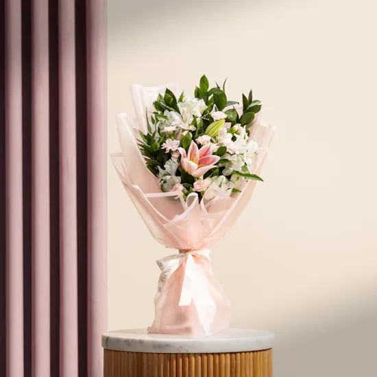 Colorful Flowers Vase