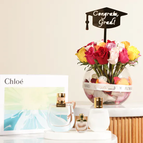 Chloé Women's Gift Set | Graduation Flowers Vase