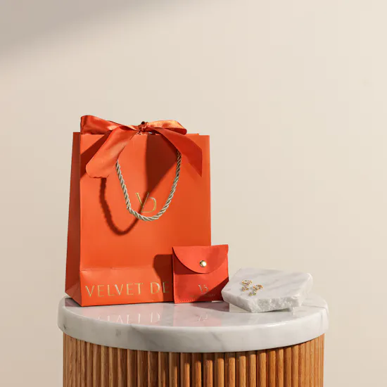 Velvet Desert Sparkle Slim Hoop Earrings