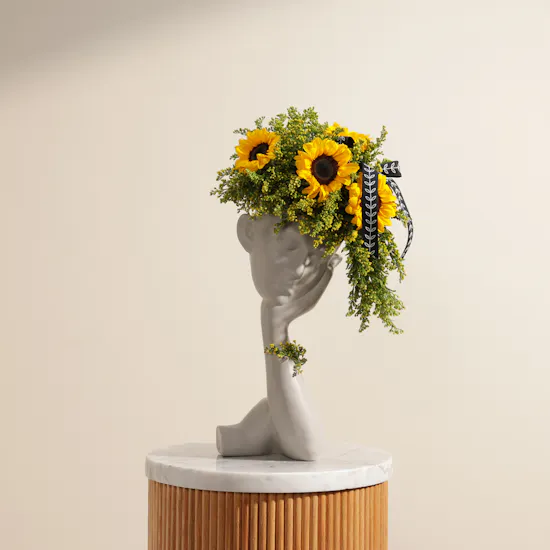 Bright Mind Flower Vase