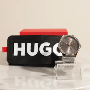 Hugo Smash Silver Men Watch Hugo Smash Silver Men Watch