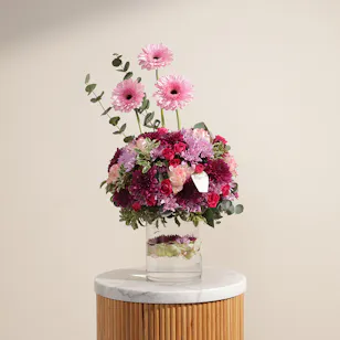Cherry Lush Flower Vase