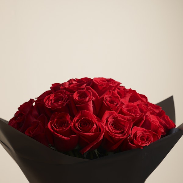 Stunning Red Roses Bouquet | 50 Roses