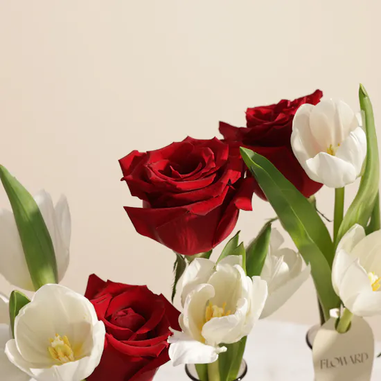 Quartet of Elegance Flower Vase
