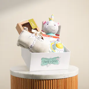 Peek A Boo Enchanting Happiness Baby Gift Box Peek A Boo Enchanting Happiness Baby Gift Box