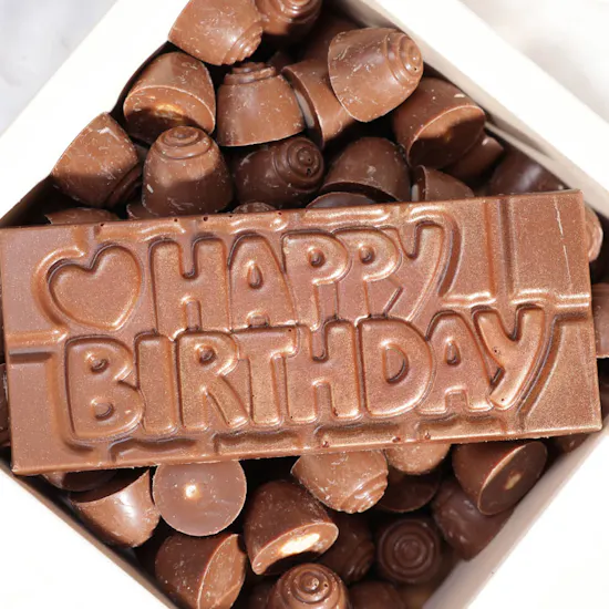 Ghazl Chocolatier Happy Birthday Mini Box | 300grams