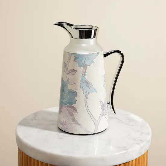 Otantik Khuzama Vacuum Blue and Silver Flask