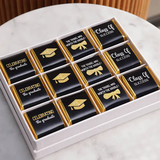 Le Chocolatier Dubai Chocolate Box | Congrats Flowers Vase