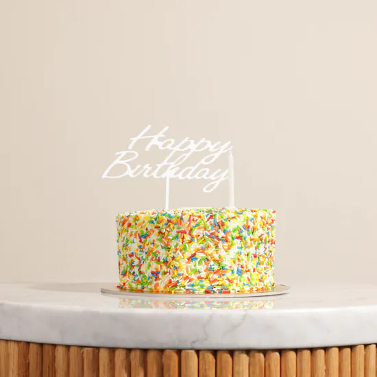Nomad Mini Happy Birthday Cake
