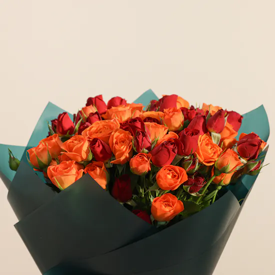 AV Jewelry Gold Bracelet | Fresh and Delicate Touch Flowers Bouquet