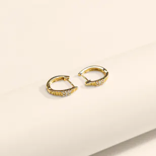 Siran By Iram Simple Diamond Earring 