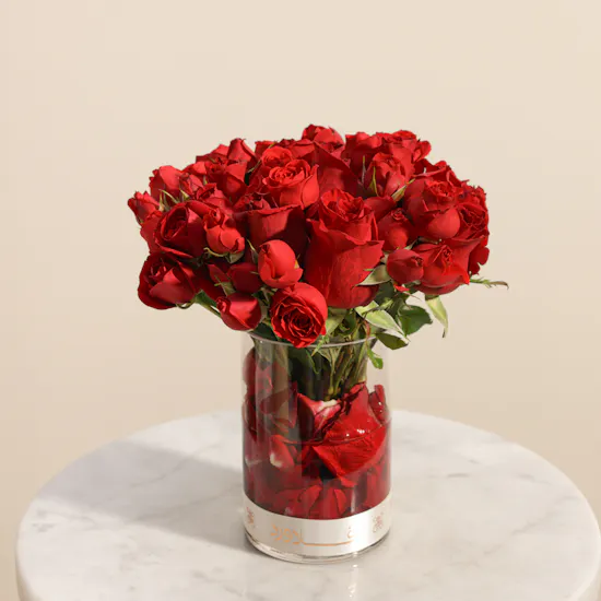 Floward Take My Heart Chocolate Cake | Elegant Love Letter Vase