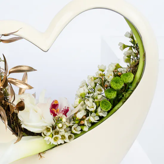 Angelic Heart | 4 Flowers