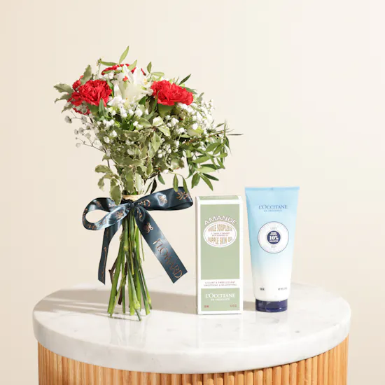 L'Occitane Shea Almond Duo Skincare Set | Charming Flowers