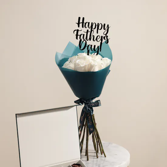 Floward Essence of Joy Medium Chocolate Box | Delightful Father’s Day Flowers