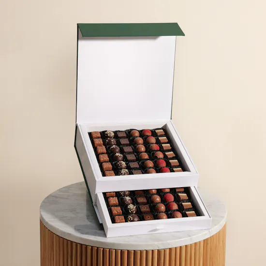 Sweetzerland Prestige Green Chocolate Box