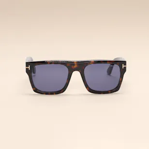 Tom Ford Cyrus Square Dark Havana Men's Sunglasses