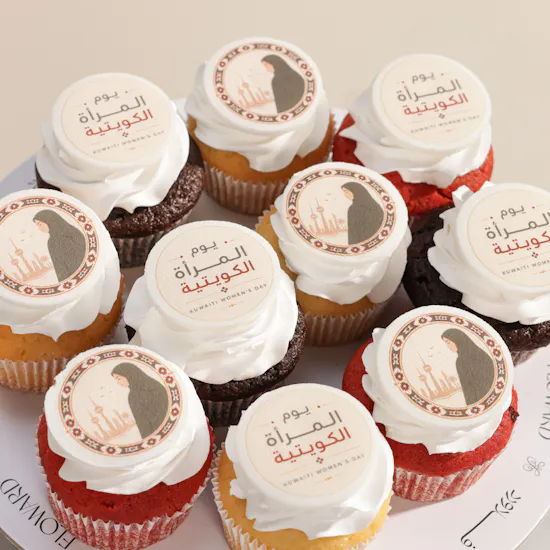 Floward Kuwait Women's Day Cupcakes