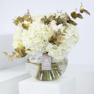 White Queen | Glass Vase 