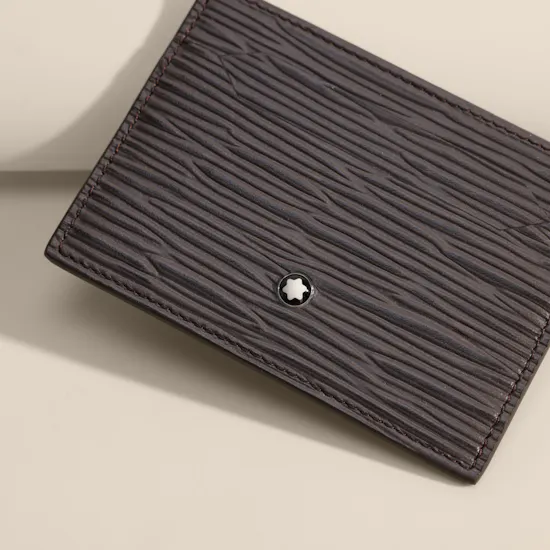 Montblanc Warm Grey Card Holder