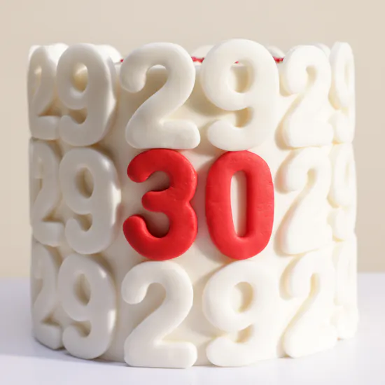 Floward Personalized Birthday Age Cake