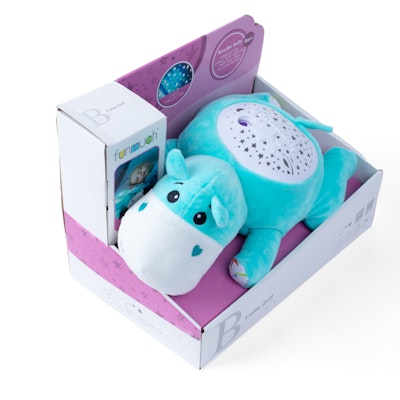 Soft Hippopotamus with Lights & Music for Kids