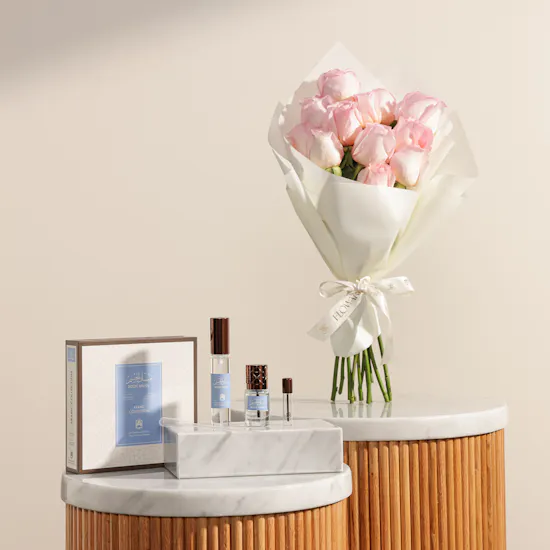 Abdul Samad Al Qurashi Body Musk Perfume Set | Gentle Flowers