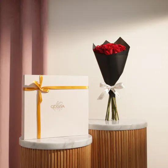Godiva Napolitains Luxury Chocolate Box | Elegant Flowers Bouquet