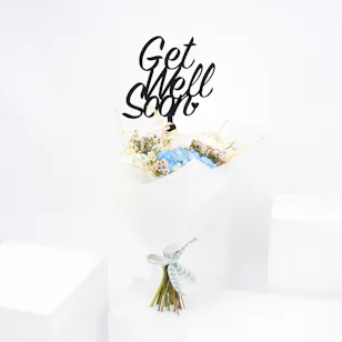Hydrangea Bouquet | White Wrap