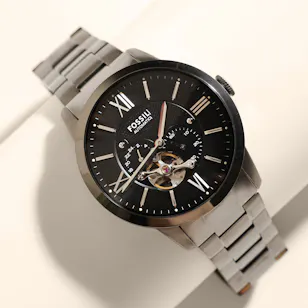 Fossil Townsman Automatic Smoke Men's Watch Fossil Townsman Automatic Smoke Men's Watch