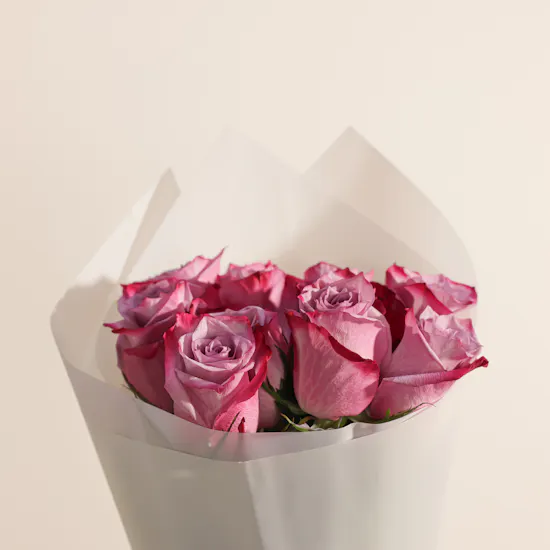 Maisam Qassem Libra Art Piece | Shiny Flowers Bouquet