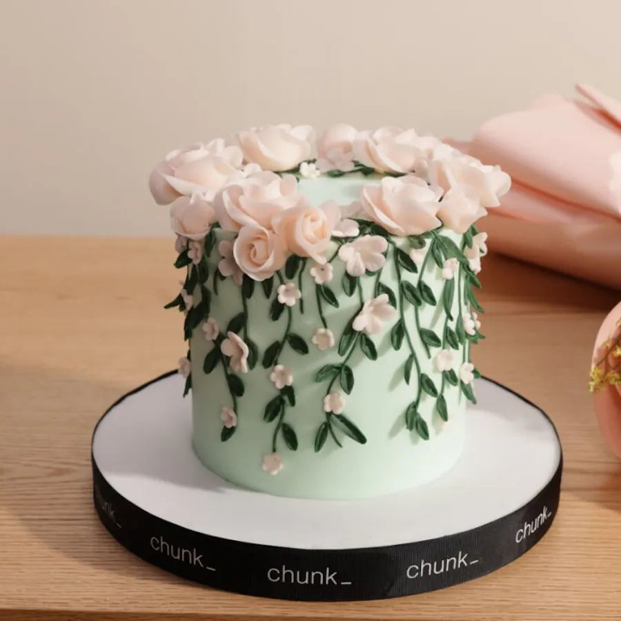Chunk Wedding Cake | Happiness Bouquet 2