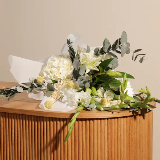 Classic Ivory Flower Bouquet