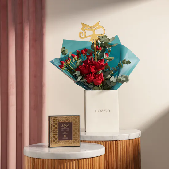 Abdul Samad Al Qurashi Elite Agarwood Oil Collection | Congratulations Flower Bouquet